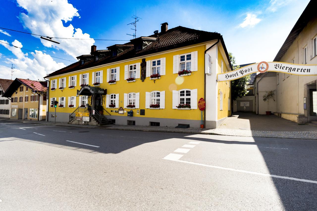 Brauerei-Gasthof Hotel Post Nesselwang Exterior foto
